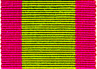 Ribbon of Afghanistan War Medal (1878-80)